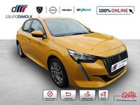 Usado Peugeot 208 Active 100 CV (73 kW) 2020 Amarillo Utilitario