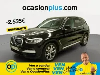 Usado BMW X3 150 CV (110 kW) 2020 Negro SUV