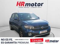 Usado VW T-Cross Edition 95 CV (69 kW) 2022 Azul SUV