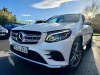 Usado Mercedes GLC220 AMG line 170 CV (125 kW) 2016 Blanco SUV