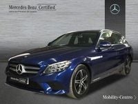 Usado Mercedes C220 AMG line 194 CV (142 kW) 2020 Azul brillante Familiar