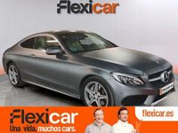 Usado Mercedes C300 245 CV (180 kW) 2016 Gris / plata Coupe