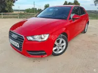 Usado Audi A3 Premium 105 CV (77 kW) 2013 Rojo Berlina