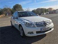 Usado Mercedes C180 156 CV (114 kW) 2009 Blanco Berlina