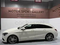 Usado Mercedes CLA200 Shooting Brake AMG line 136 CV (100 kW) 2016 Blanco Familiar