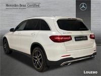 Usado Mercedes GLC220 AMG line 170 CV (125 kW) 2019 Blanco SUV