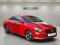 Usado Mercedes CLA200 136 CV (100 kW) 2017 Rojo Berlina