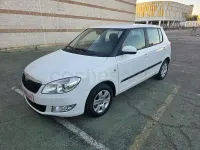 Usado Skoda Fabia Ambition 60 CV (44 kW) 2013 Blanco Berlina