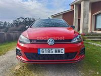 Usado VW Golf VII GTI 245 CV (180 kW) 2018 Rojo Berlina
