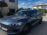 Usado Ford Focus ST-Line 125 CV (91 kW) 2018 Azul Berlina
