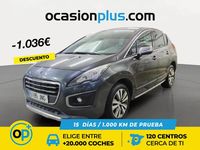 Usado Peugeot 3008 Style 120 CV (88 kW) 2016 Gris Monovolumen