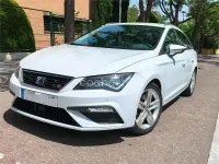 Usado Seat Leon ST FR 180 CV (132 kW) 2018 Blanco Familiar