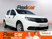 Usado Dacia Sandero Acces 75 CV (55 kW) 2018 Blanco Utilitario