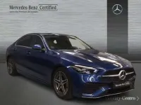 Usado Mercedes C200 207 CV (152 kW) 2021 Azul Berlina