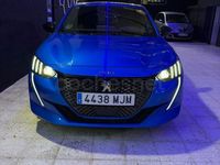 Usado Peugeot 208 GT-line 100 CV (73 kW) 2020 Azul Utilitario