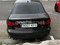 Usado Audi A3 S-Line 150 CV (110 kW) 2014 Negro Berlina