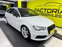 Usado Audi A3 S-Line 184 CV (135 kW) 2013 Blanco Berlina