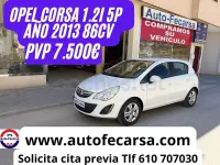 Usado Opel Corsa Selective 85 CV (62 kW) 2013 Blanco Utilitario