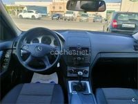 Usado Mercedes C200 Avantgarde 136 CV (100 kW) 2009 Negro Berlina