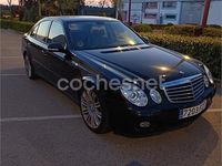 Usado Mercedes E220 Avantgarde 170 CV (125 kW) 2008 Negro Berlina