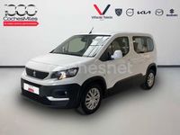 Usado Peugeot Rifter Active 100 CV (73 kW) 2021 Blanco Monovolumen