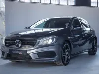 Usado Mercedes A200 AMG line 136 CV (100 kW) 2015 Gris Utilitario