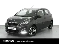 Usado Peugeot 108 Allure 82 CV (60 kW) 2015 Gris / plata Berlina