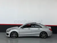 Usado Mercedes CLA220 AMG line 177 CV (130 kW) 2016 Gris / plata Coupe