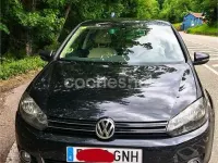 Usado VW Golf VI Sport 110 CV (80 kW) 2009 Negro Utilitario