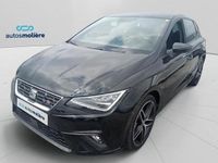 Usado Seat Ibiza FR 116 CV (85 kW) 2020 Negro Utilitario
