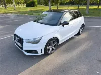 Usado Audi A1 Sportback Attraction 90 CV (66 kW) 2015 Blanco Utilitario