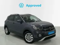 Usado VW T-Cross Advance 110 CV (80 kW) 2022 Gris SUV