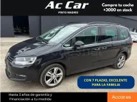 Usado VW Sharan Advance 150 CV (110 kW) 2016 Negro Monovolumen