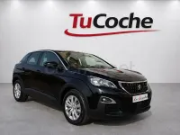 Käytetty Peugeot 3008 Allure 130 HP (95 kW) 2019 Musta Katumaasturi
