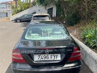 Usado Mercedes CLK270 Elegance 170 CV (125 kW) 2003 Negro Coupe