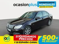 Usado Mercedes C200 Edition 136 CV (100 kW) 2012 Marrón Berlina