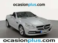 Usado Mercedes SLK200 184 CV (135 kW) 2011 Plateado Descapotable