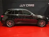 Usado Mercedes GLC220 AMG line 170 CV (125 kW) 2016 Negro SUV