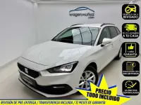 Usado Seat Leon ST Style 116 CV (85 kW) 2021 Blanco Familiar