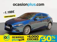 Occasion Mazda 3 Luxury 165 PK (121 kW) 2017 Blauw