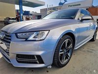 Usado Audi A4 S-Line 150 CV (110 kW) 2018 Gris / plata Berlina