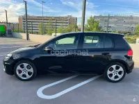 Usado VW Golf VI GTI 210 CV (154 kW) 2010 Negro Utilitario
