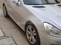 Usado Mercedes SLK200 163 CV (119 kW) 2009 Gris / plata Descapotable