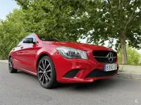 Usado Mercedes CLA200 136 CV (100 kW) 2015 Rojo Coupe