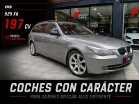 Usado BMW 525 197 CV (144 kW) 2008 Gris / plata Familiar