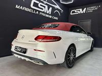 Usado Mercedes C220 194 CV (142 kW) 2018 Blanco Descapotable