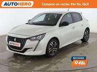Usado Peugeot 208 Allure 102 CV (75 kW) 2022 Blanco Utilitario