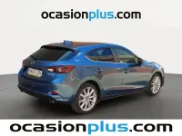Käytetty Mazda 3 Luxury 165 HP (121 kW) 2017 Sininen Viistoperä