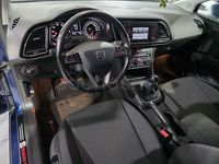 Usado Seat Leon Style 125 CV (91 kW) 2015 Azul Familiar