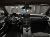 Usado Mercedes C220 AMG line 170 CV (125 kW) 2016 Negro Coupe